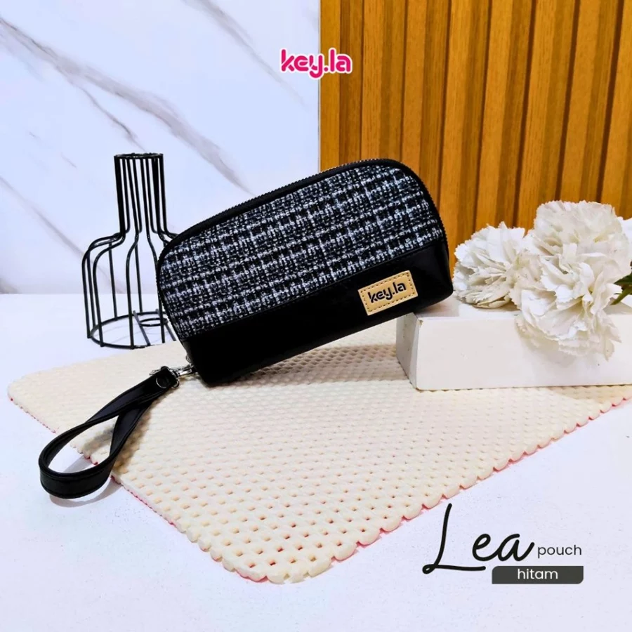 KEY.LA | LEA DOMPET WANITA Simple Elegan Dompet Panjang Wanita Muat Banyak Uang Kertas, HP & Make Up